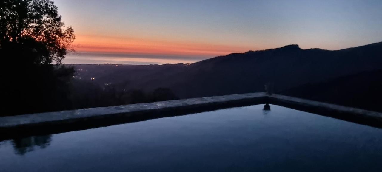 Villa Casa Santini dans Domaine privé, Piscine, Jacuzzi Porri Exterior foto